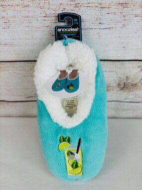 Snoozies Mojito Slippers Simply Pairables Non-Skid Soles Women's 7/8 M